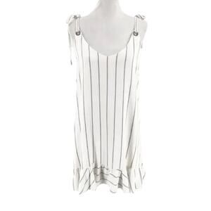 Rails Diana Positano Stripe Linen Blend Dress Size Small